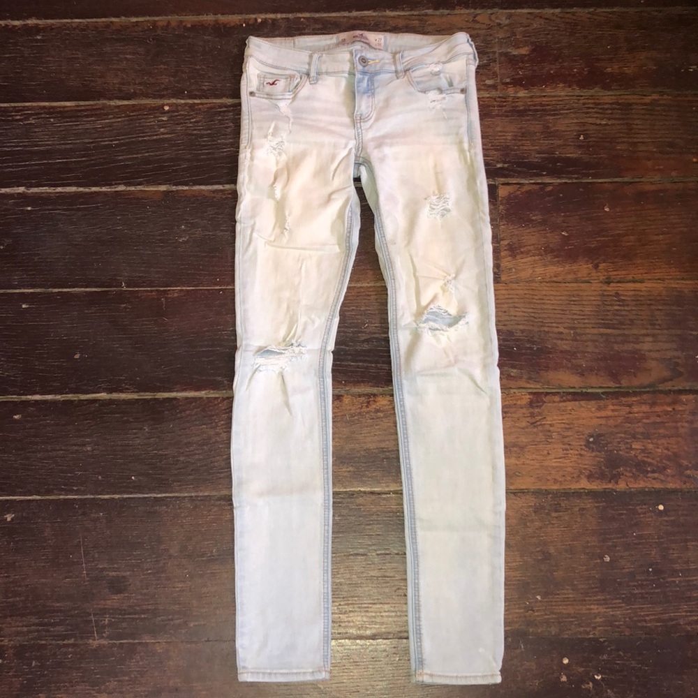 Hollister Light Wash Skinny Jeans